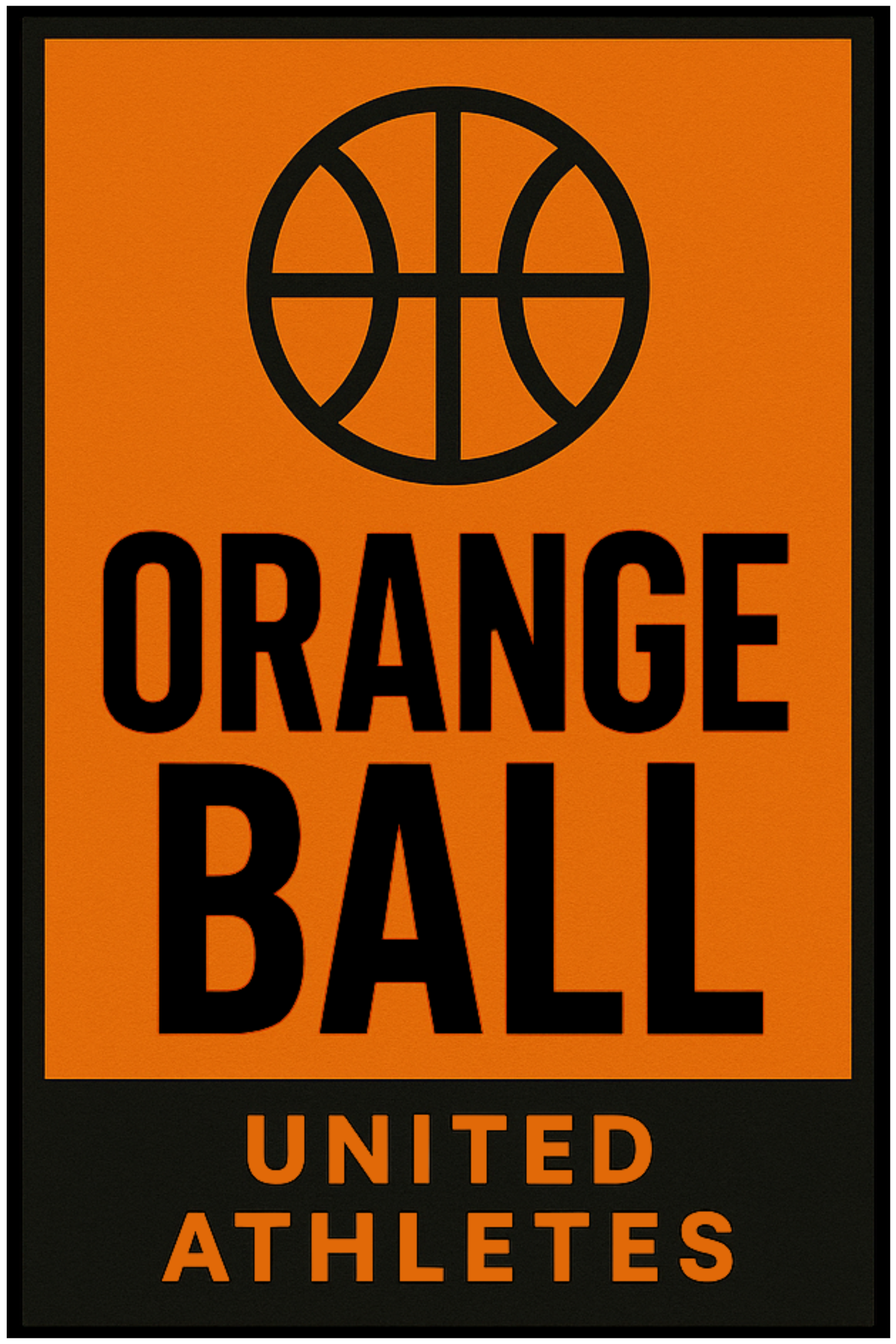 Orange Ball United Athletes Logo