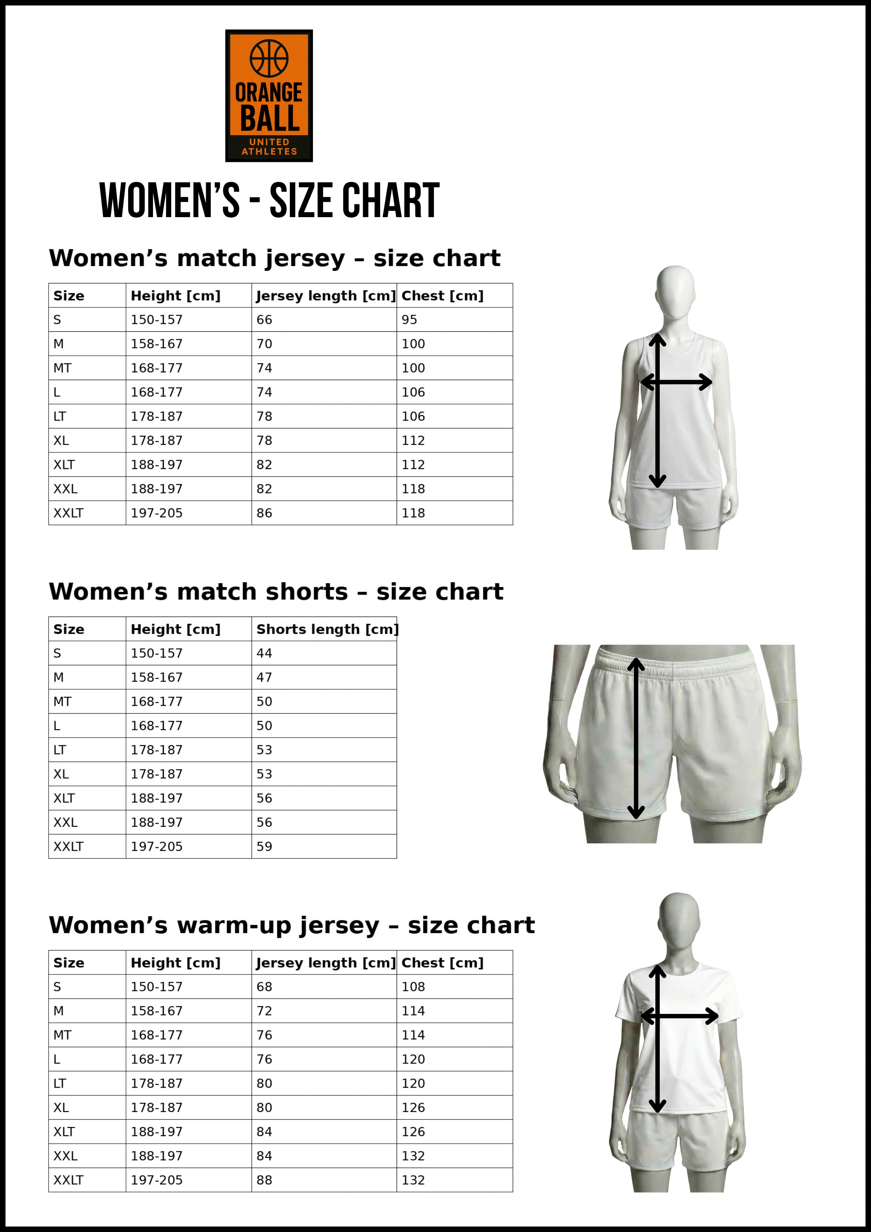 Women's Size Chart