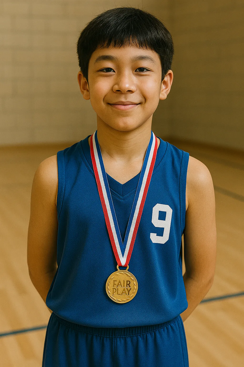 Fair Play Player medaille uitreiking